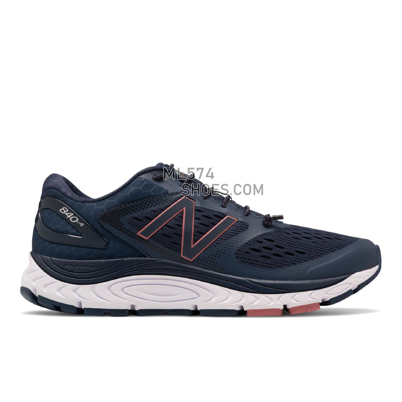 New Balance 840v4 - Women's Neutral Running - Natural Indigo with White and Off Road - W840BN4