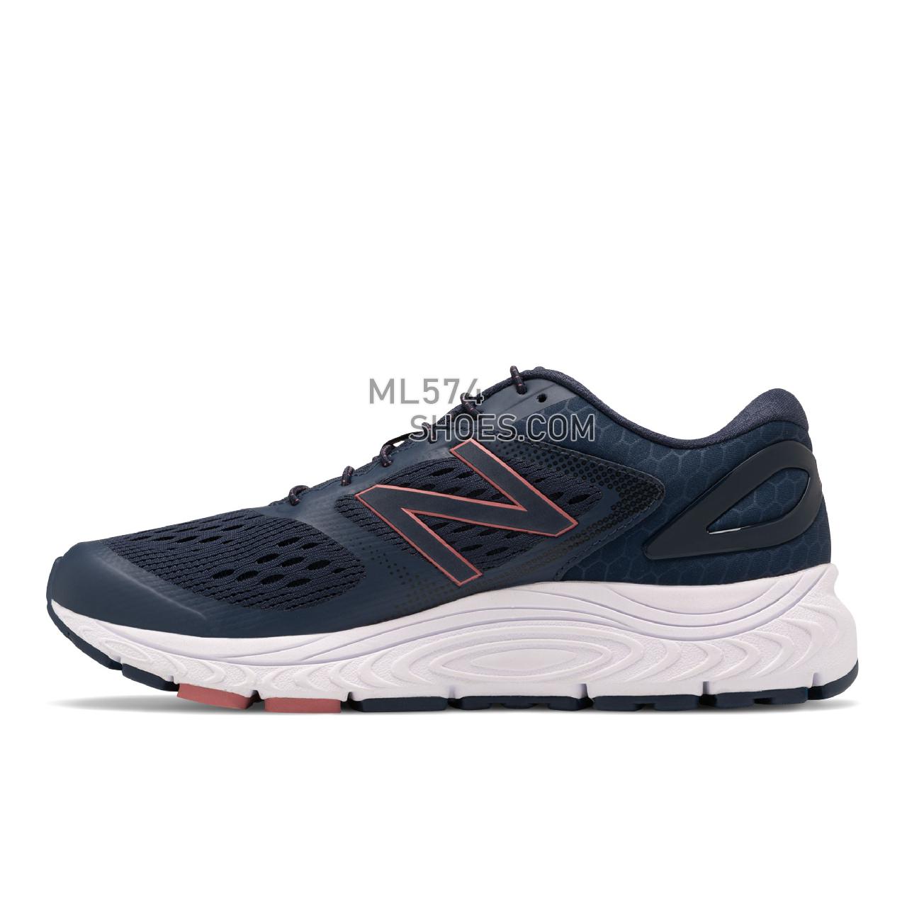 New Balance 840v4 - Women's Neutral Running - Natural Indigo with White and Off Road - W840BN4