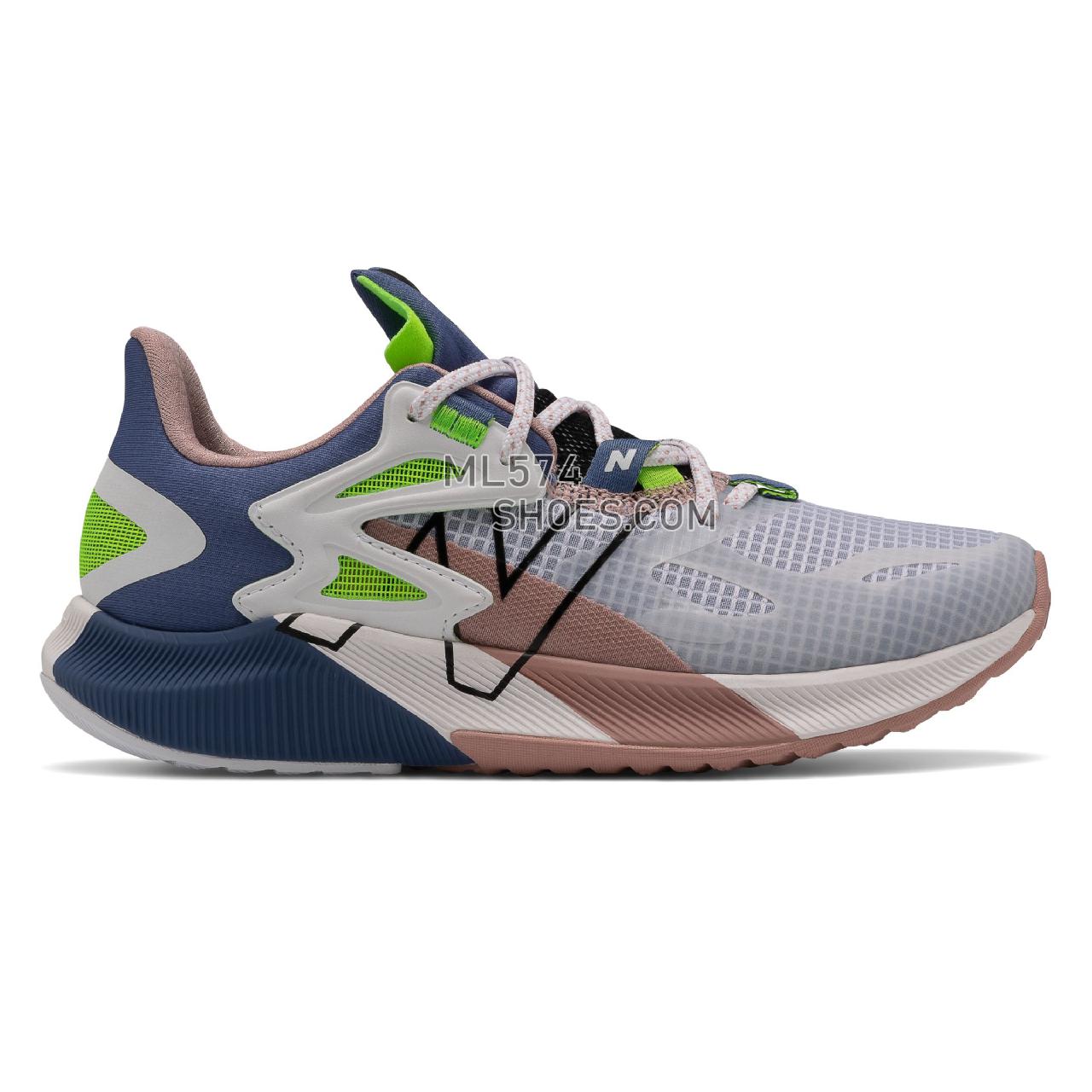 New Balance FuelCell Propel RMX - Women's Neutral Running - White with Saturn Pink and Energy Lime - WPRMXLW