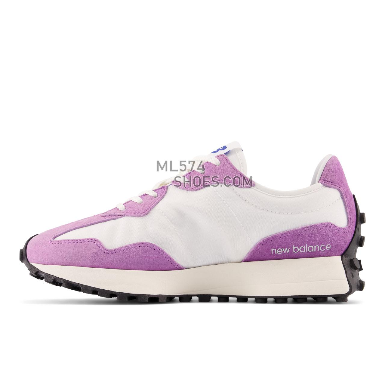 New Balance 327 - Women's Sport Style Sneakers - Deep Violet with Heliotrope - WS327LK1