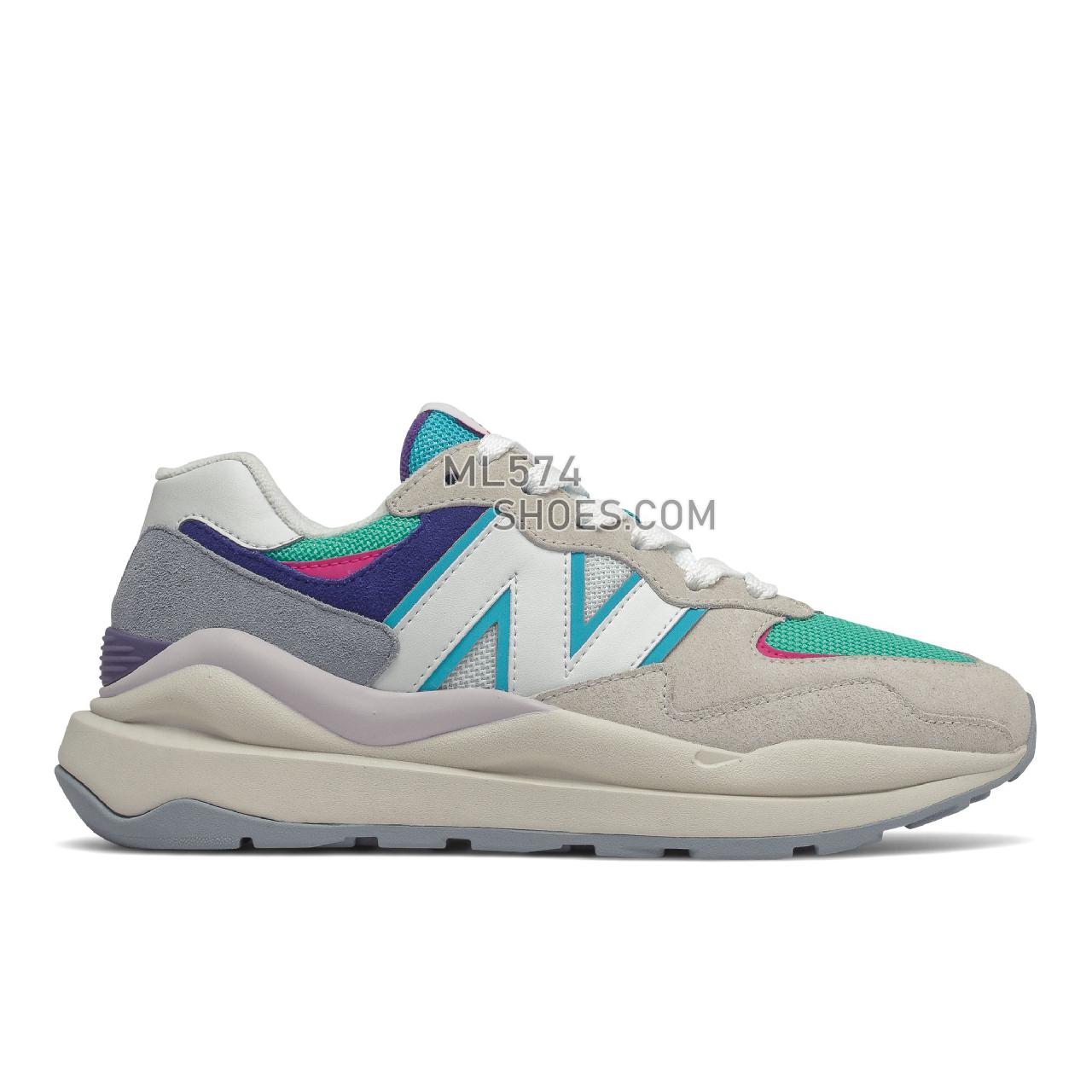 New Balance 57/40 - Women's Sport Style Sneakers - Astral Glow with Prism Purple - W5740PL1