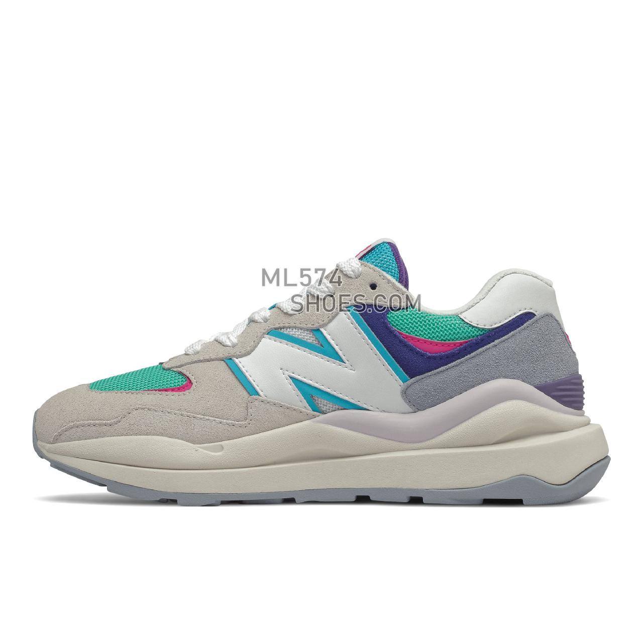 New Balance 57/40 - Women's Sport Style Sneakers - Astral Glow with Prism Purple - W5740PL1