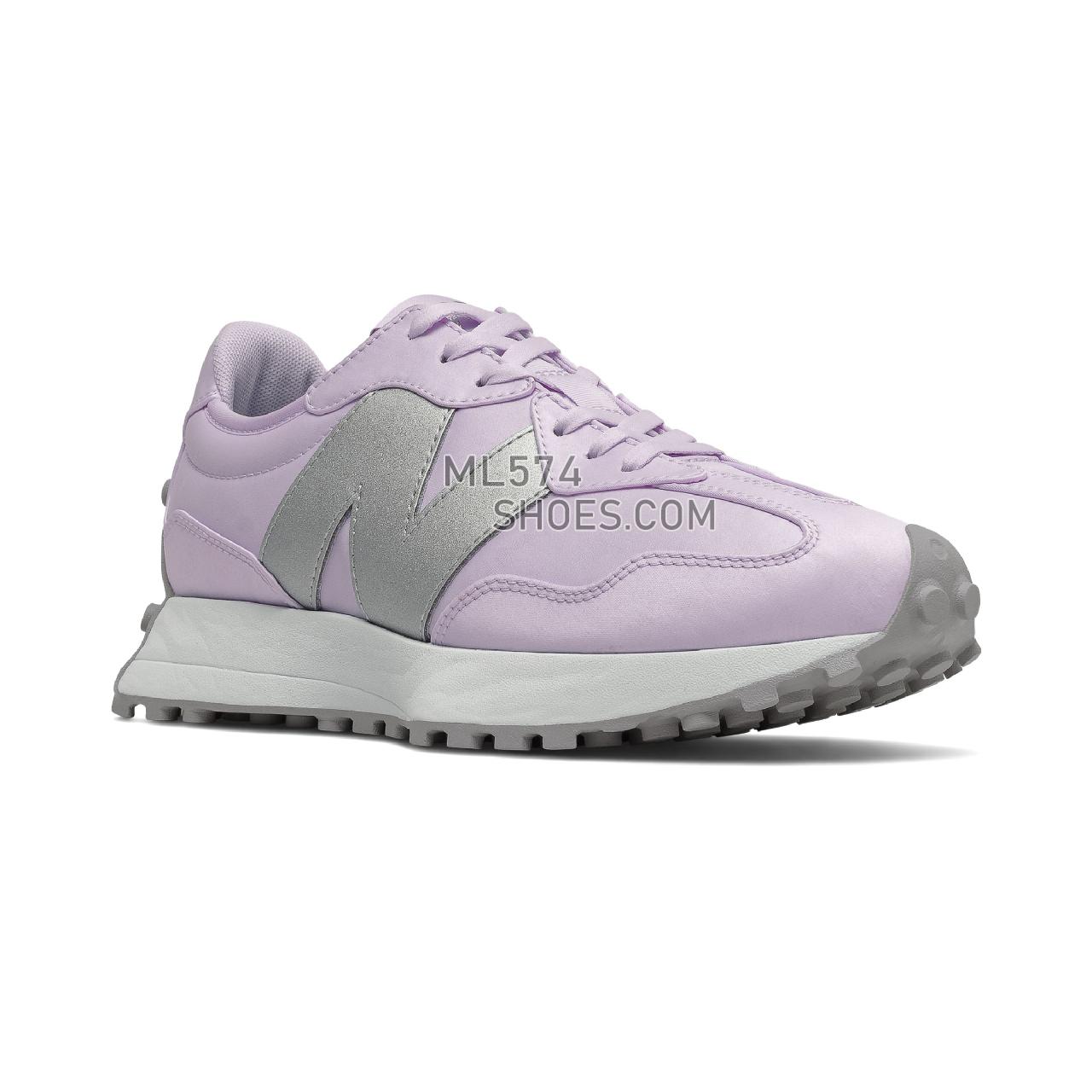 New Balance 327 - Women's Sport Style Sneakers - Astral Glow with Whisper Grey - WS327MS1