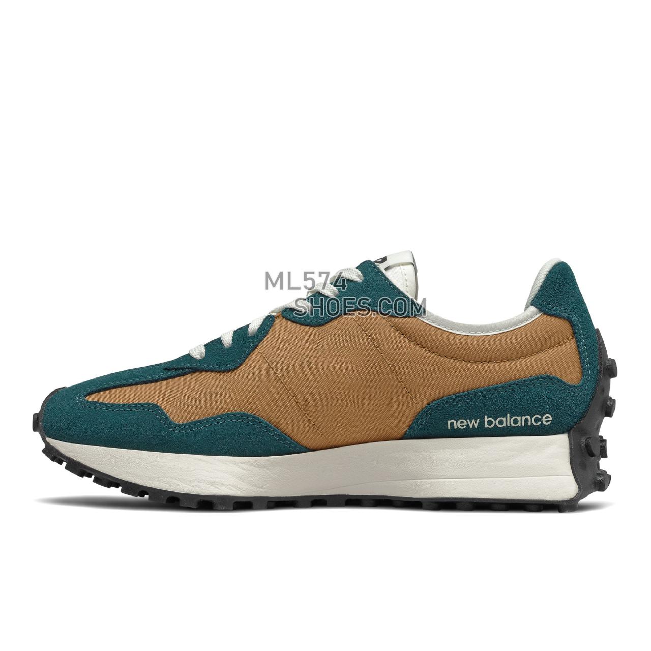 New Balance 327 - Women's Sport Style Sneakers - Mountain Teal with Workwear - WS327WN1