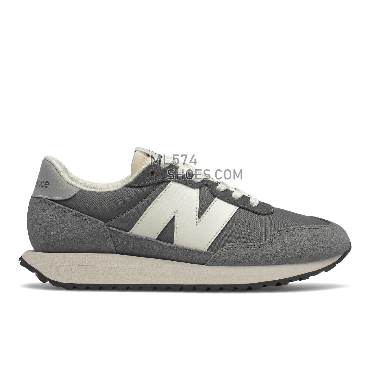 New Balance 237 - Women's Sport Style Sneakers - Magnet with Castlerock - WS237DG1