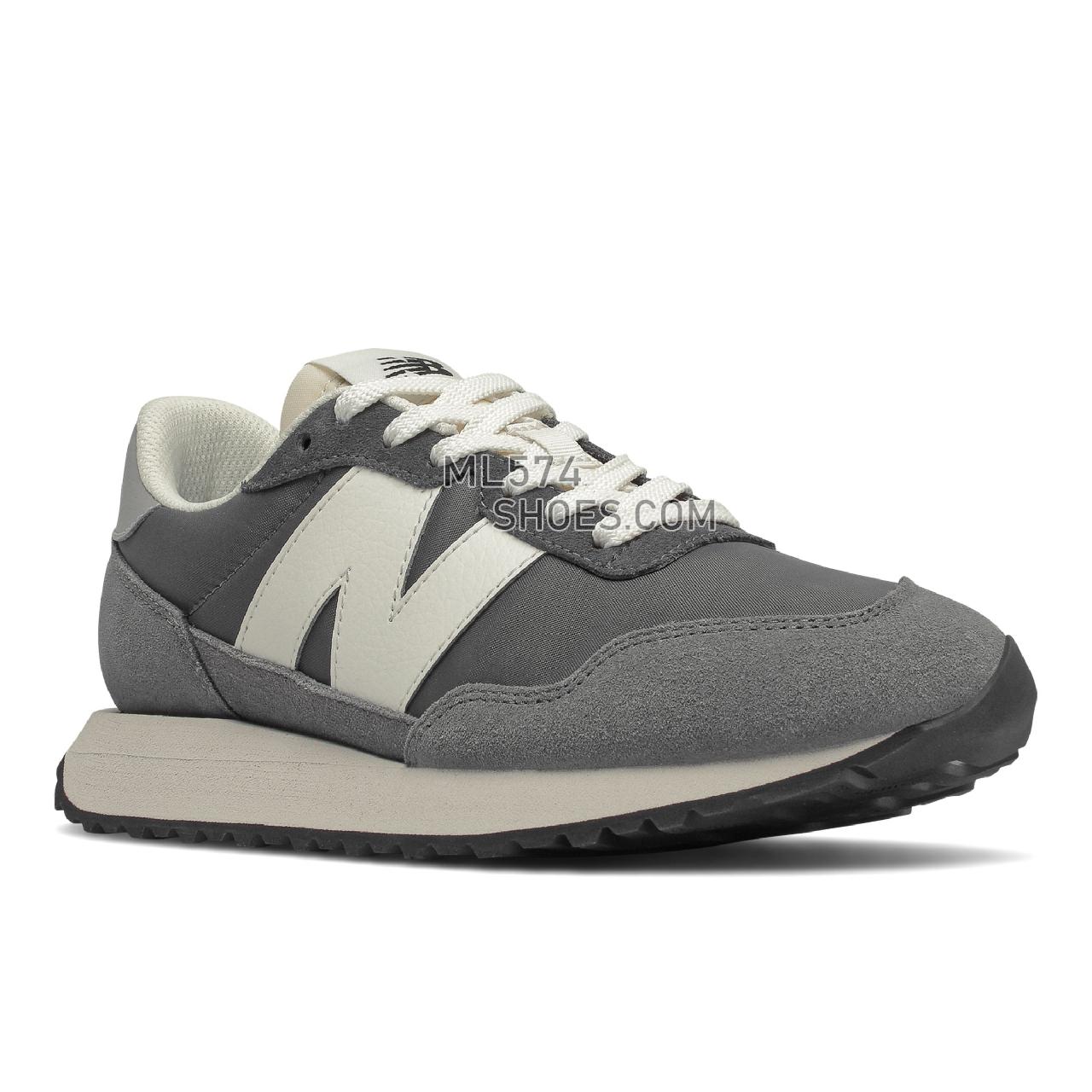 New Balance 237 - Women's Sport Style Sneakers - Magnet with Castlerock - WS237DG1