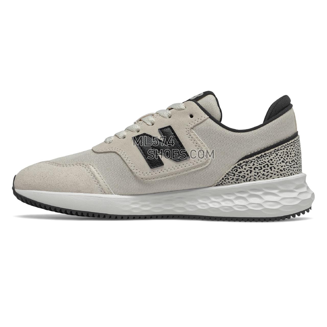 New Balance Fresh Foam X70 - Women's Sport Style Sneakers - Turtledove with Black - WSX70THA