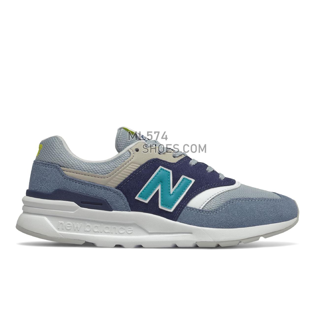 New Balance 997H - Women's Classic Sneakers - Navy with Grey - CW997HVF