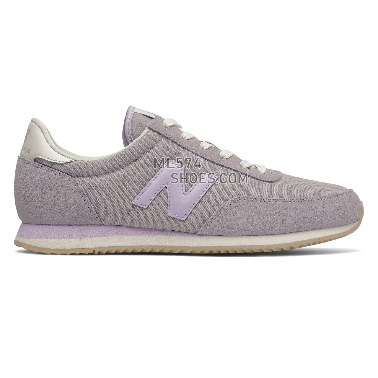 New Balance 720 - Women's Classic Sneakers - Whisper Grey with Silent Grey - WL720CP1