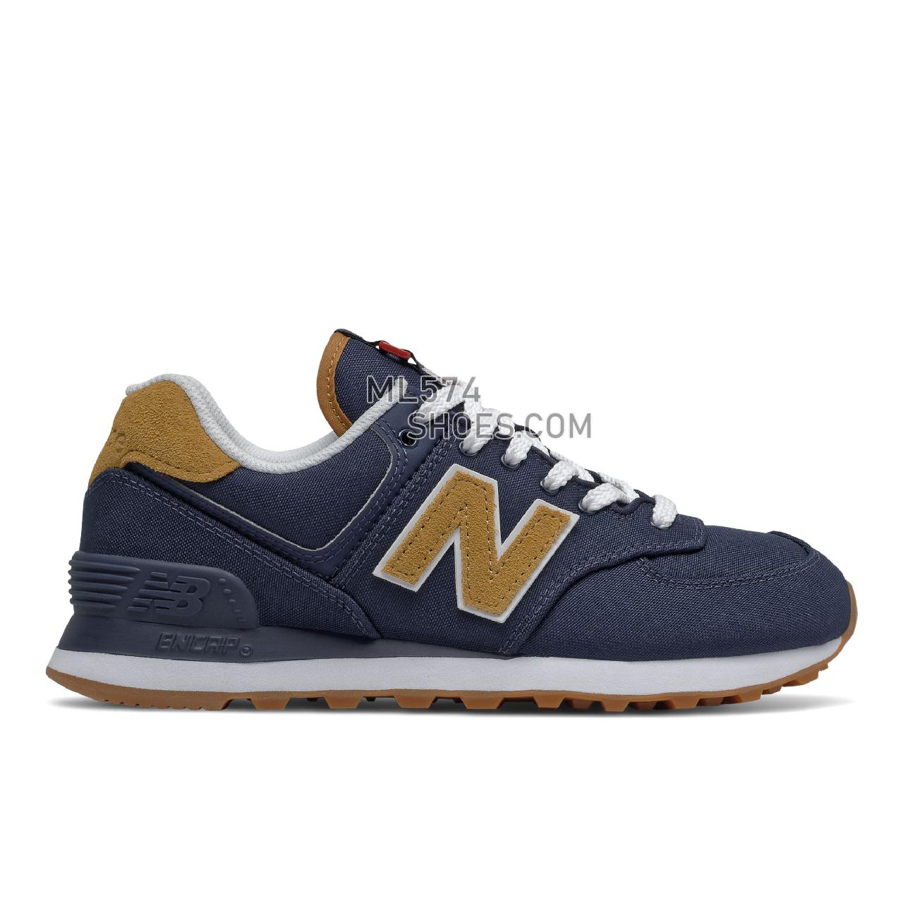New Balance 574 - Women's Classic Sneakers - Natural Indigo with Workwear - WL574BP2