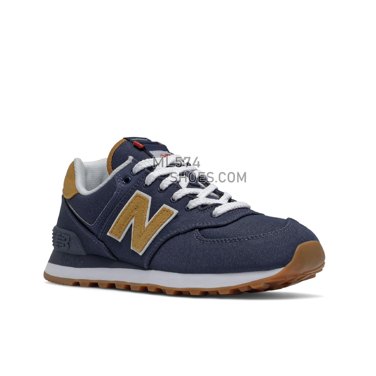New Balance 574 - Women's Classic Sneakers - Natural Indigo with Workwear - WL574BP2