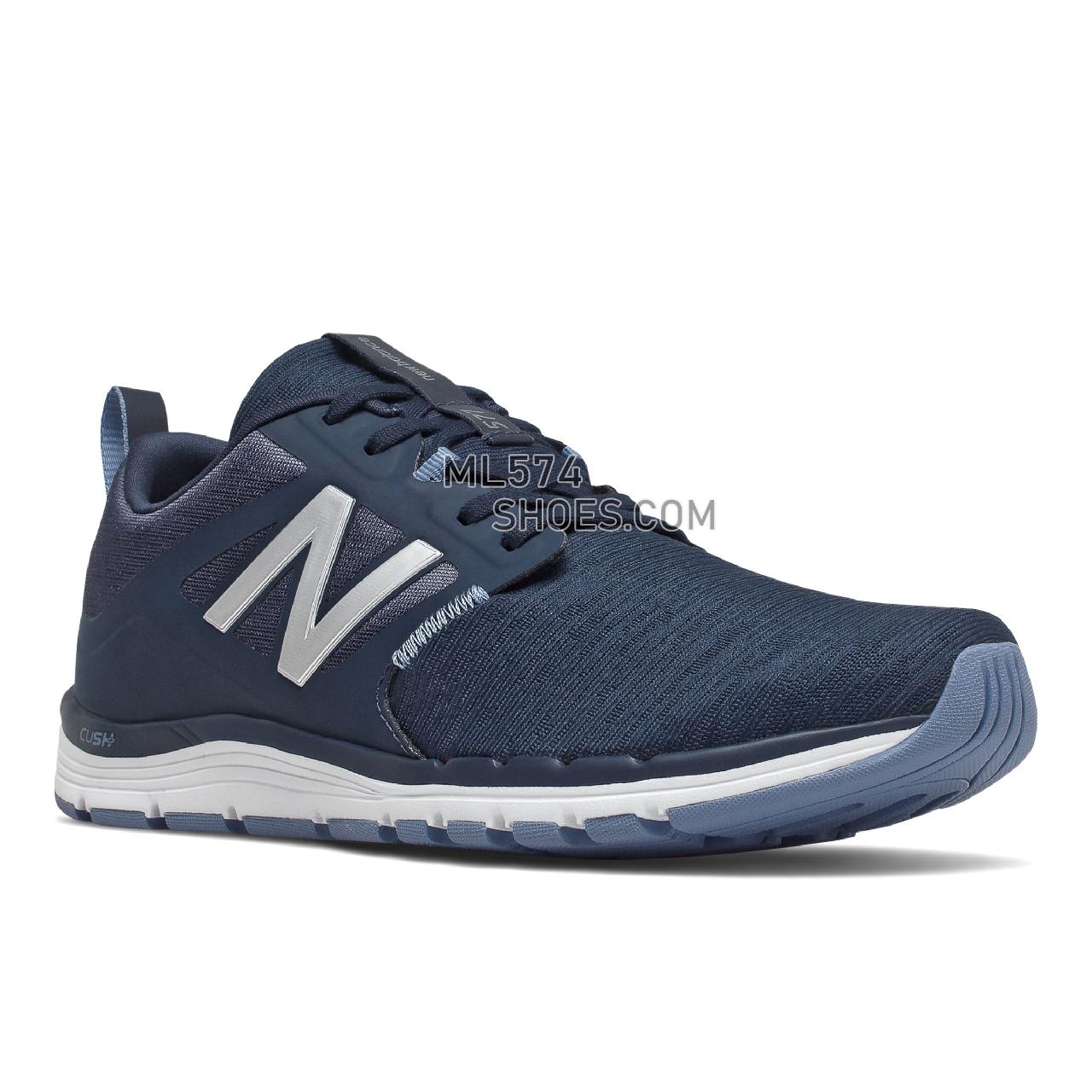 New Balance 577v5 - Women's Workout - Navy with Silver - WX577CN5