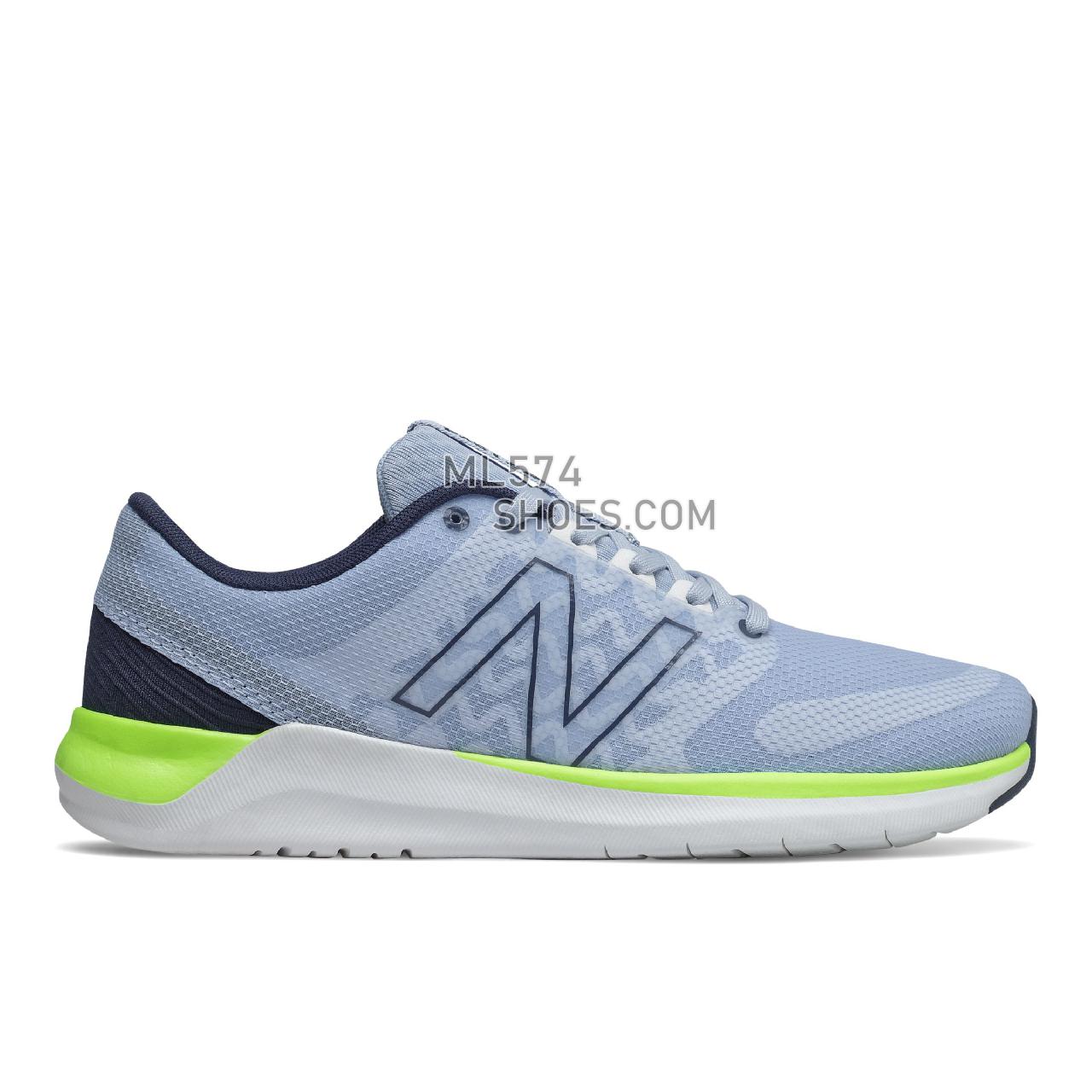 New Balance 715v4 - Women's Workout - Frost with Natural Indigo and Lime Glo - WX715CB4