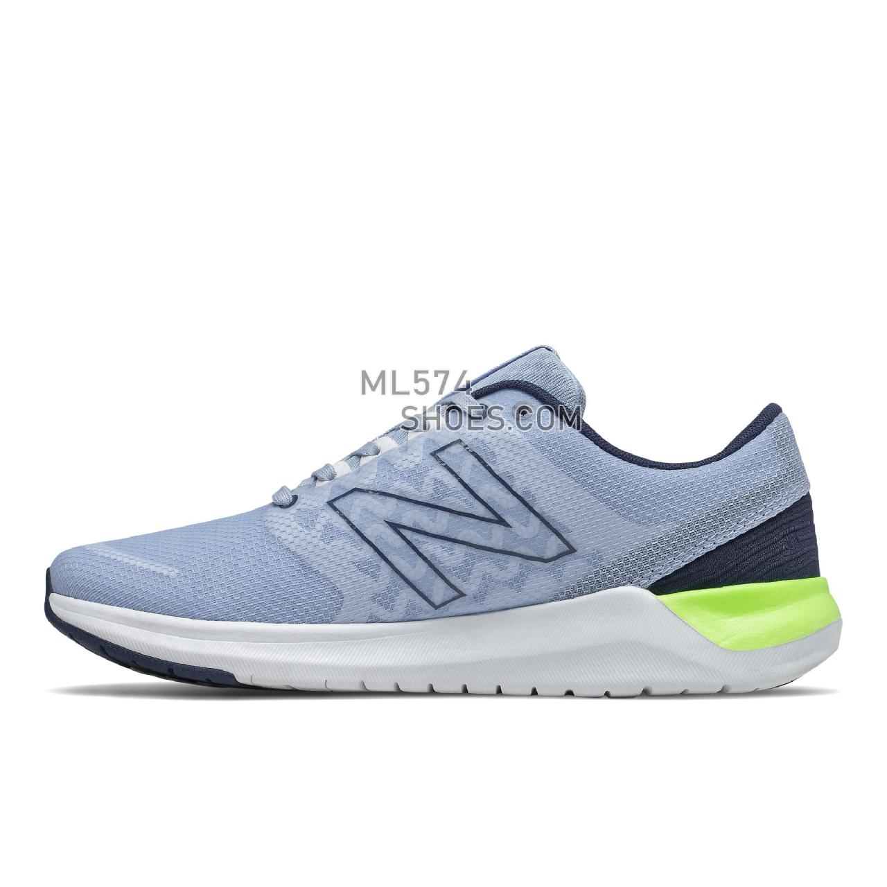 New Balance 715v4 - Women's Workout - Frost with Natural Indigo and Lime Glo - WX715CB4
