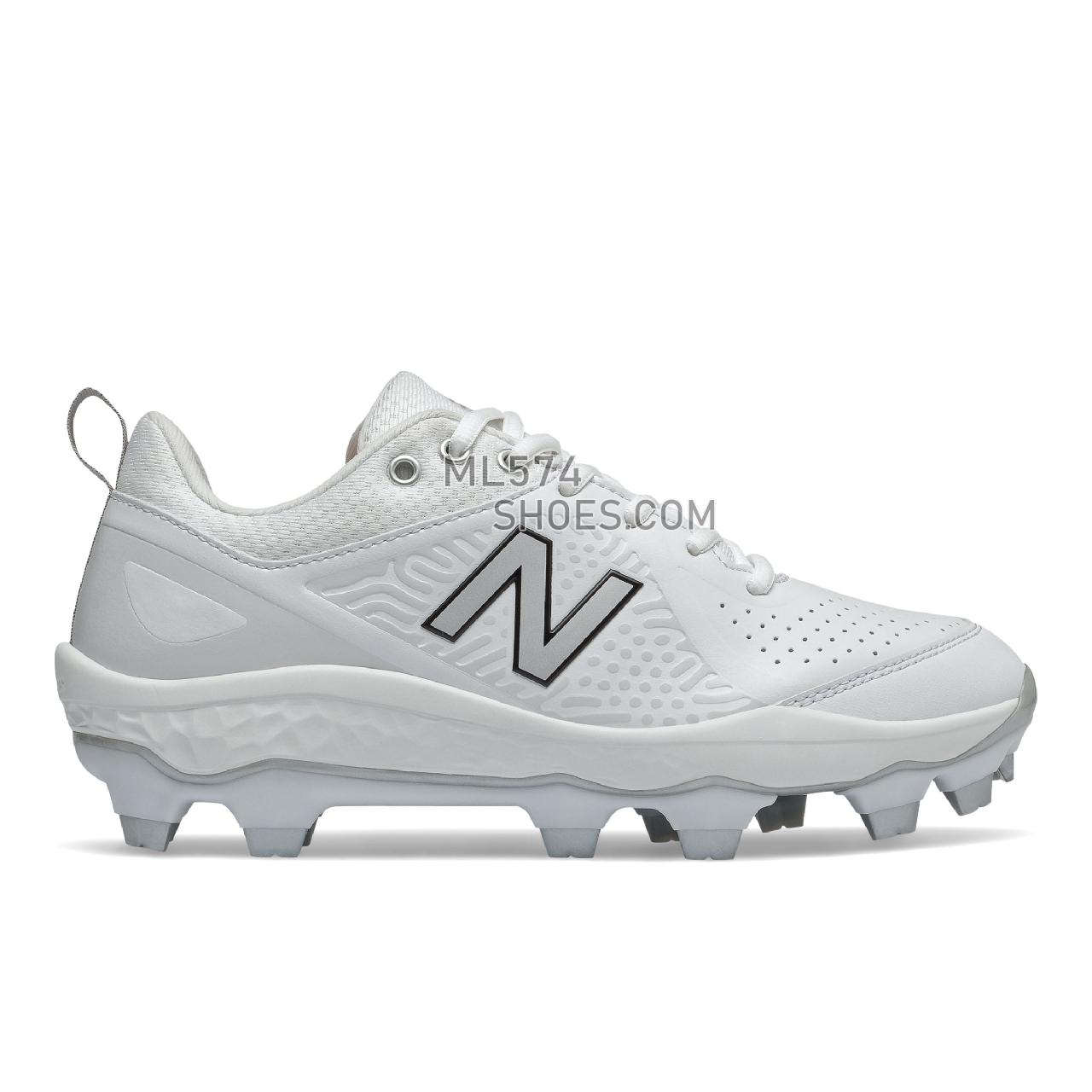 New Balance Fresh Foam Velo v2 Molded - Women's Softball - White - SPVELOW2