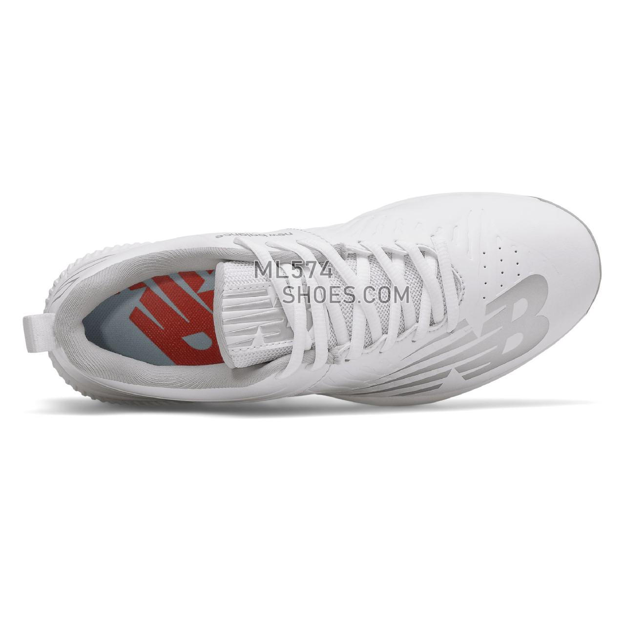 New Balance FuelCell SMFUSEv3 - Women's Softball - White - SMFUSEW3