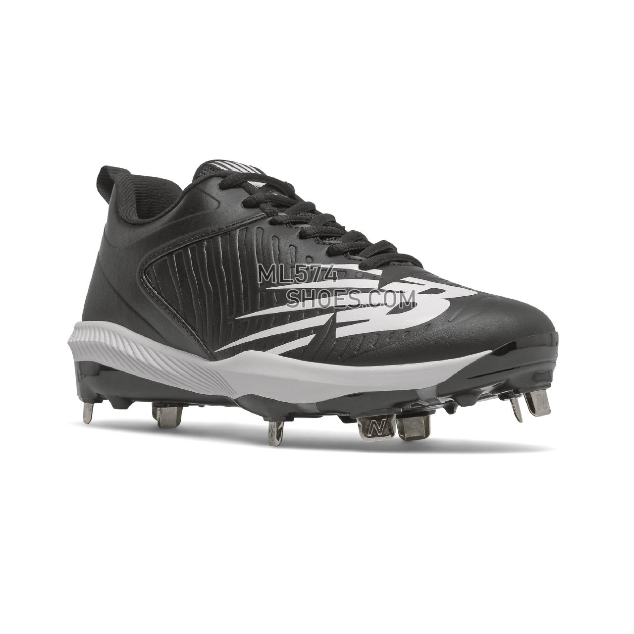 New Balance FuelCell SMFUSEv3 - Women's Softball - Black with White - SMFUSEK3