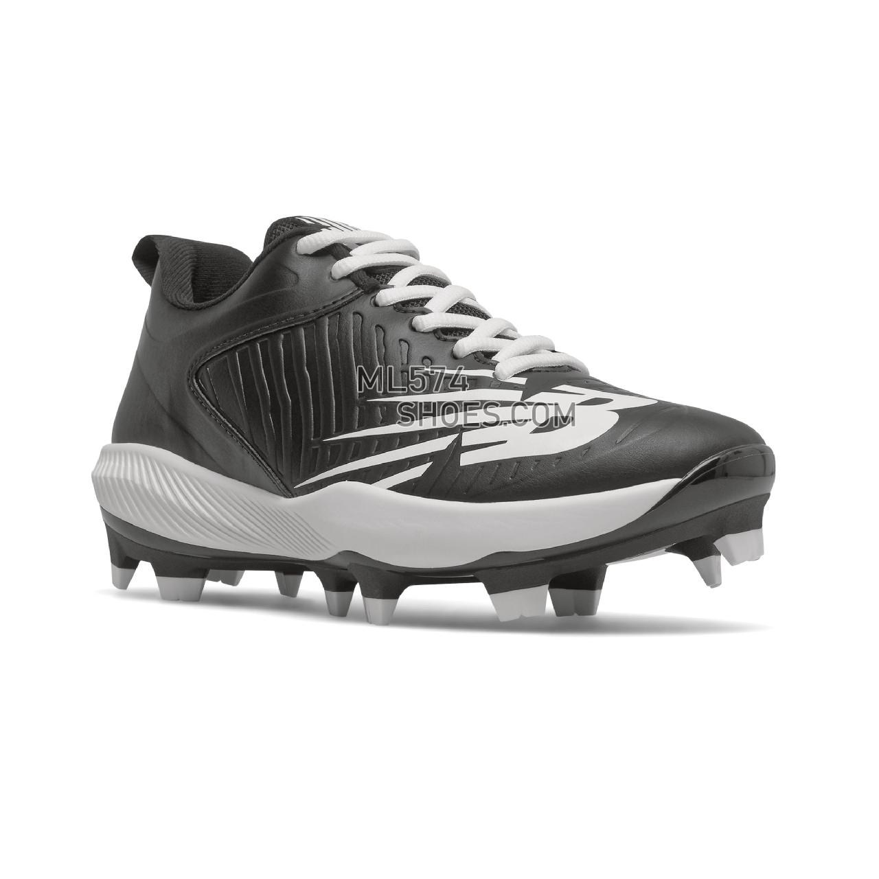 New Balance FuelCell FUSE v3 Molded - Women's Softball - Black with White - SPFUSEK3
