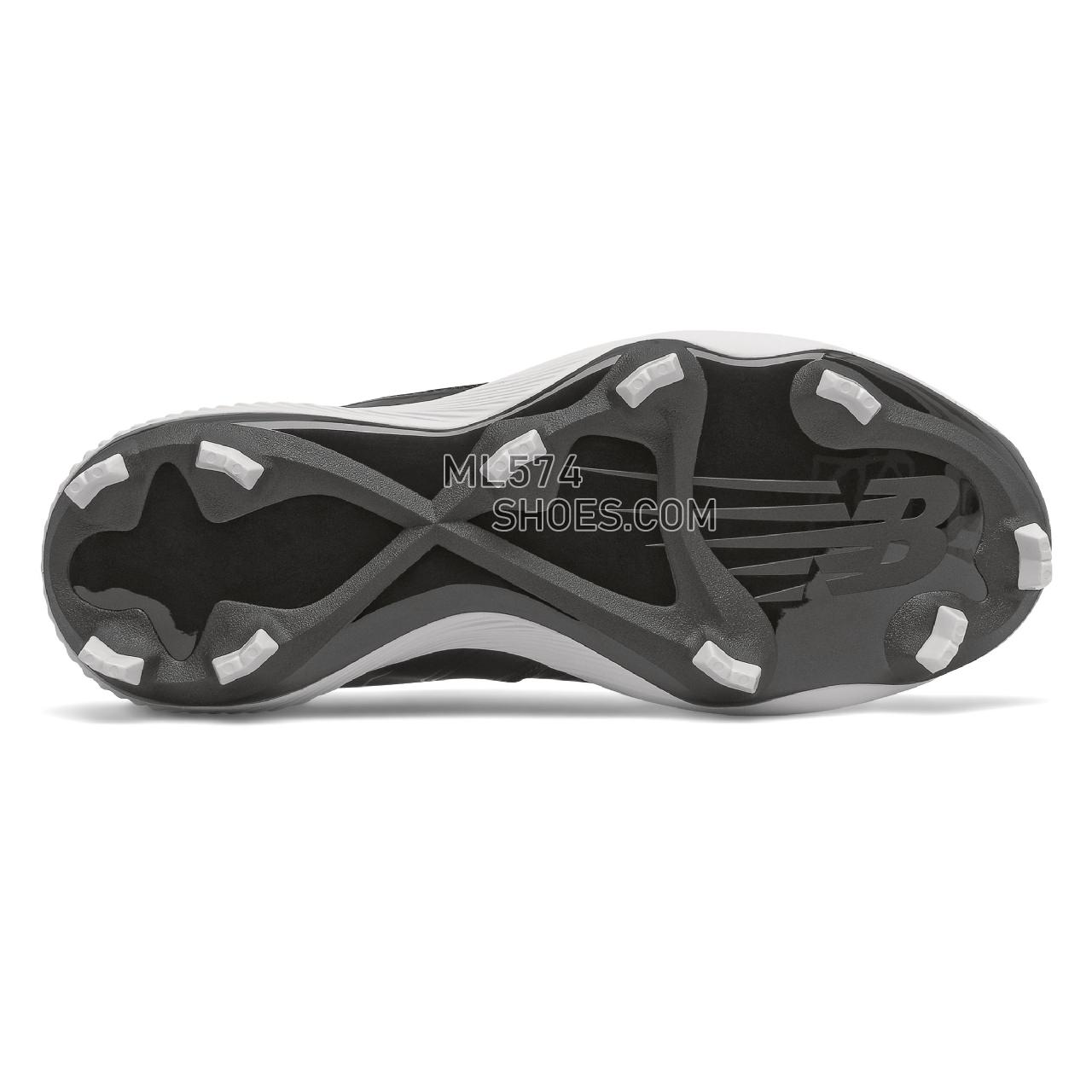 New Balance FuelCell FUSE v3 Molded - Women's Softball - Black with White - SPFUSEK3