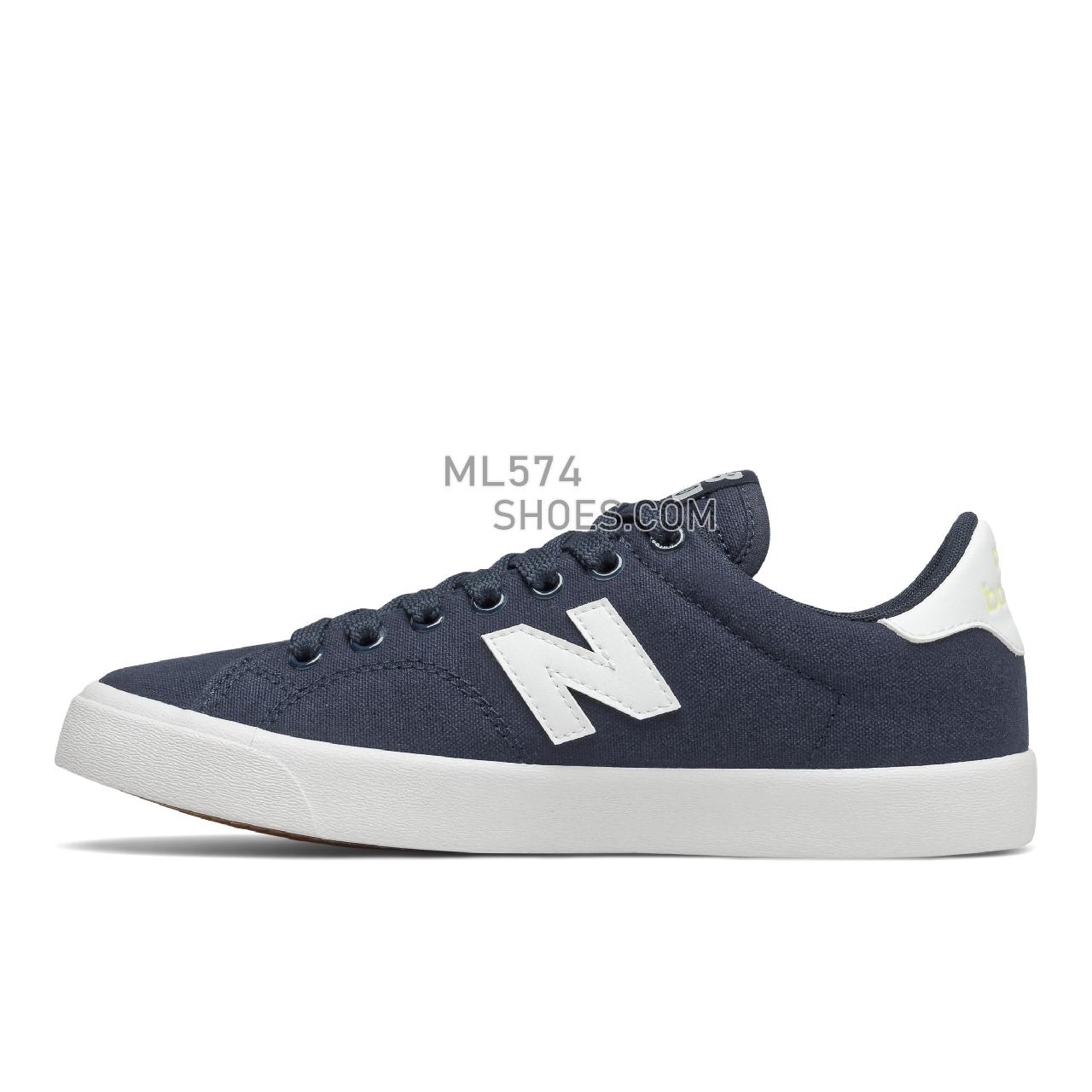 New Balance All Coasts AM210 - Men's Court Classics - Navy with White - AM210BW