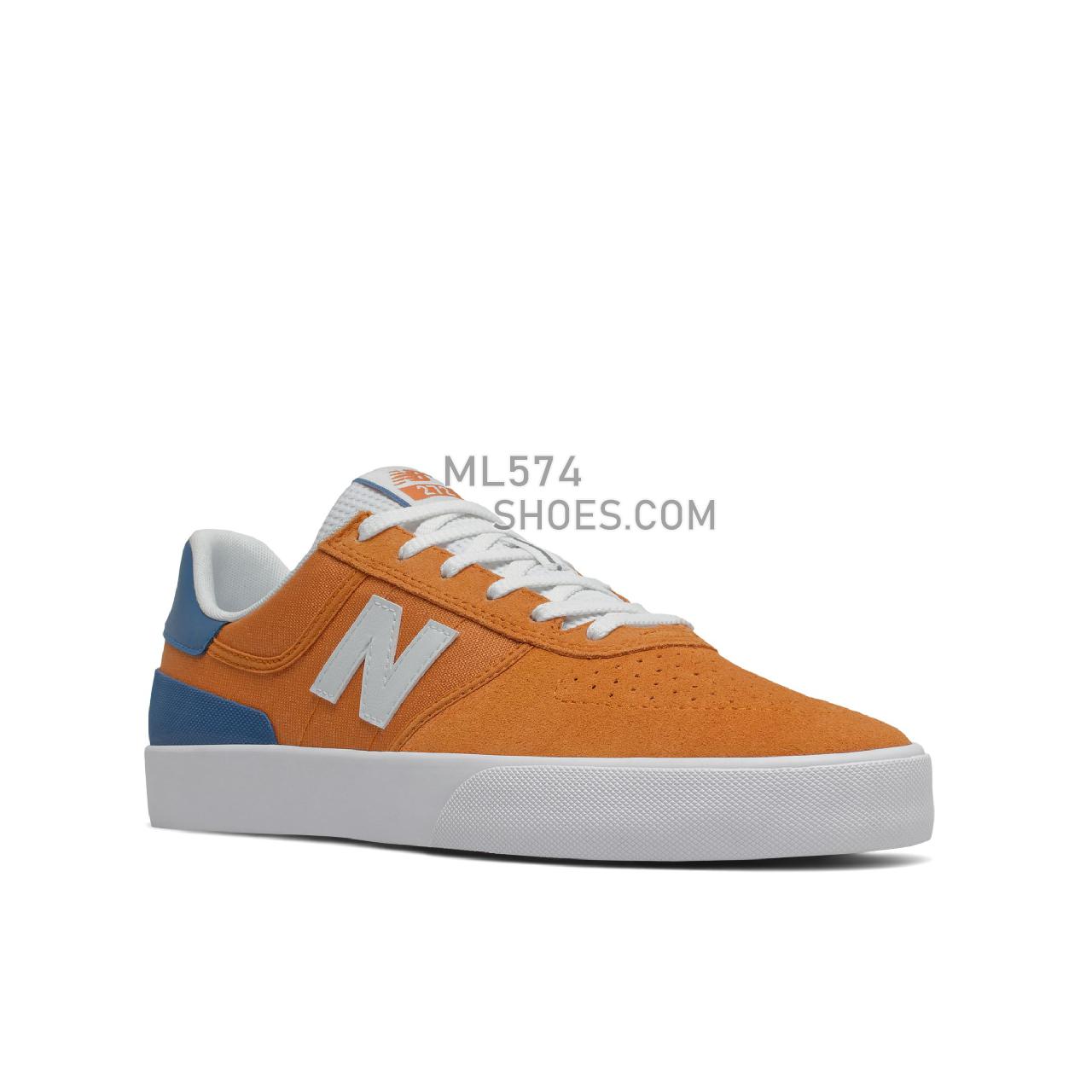 New Balance NB NUMERIC 272 - Men's Court Classics - Orange with Blue - NM272ORB
