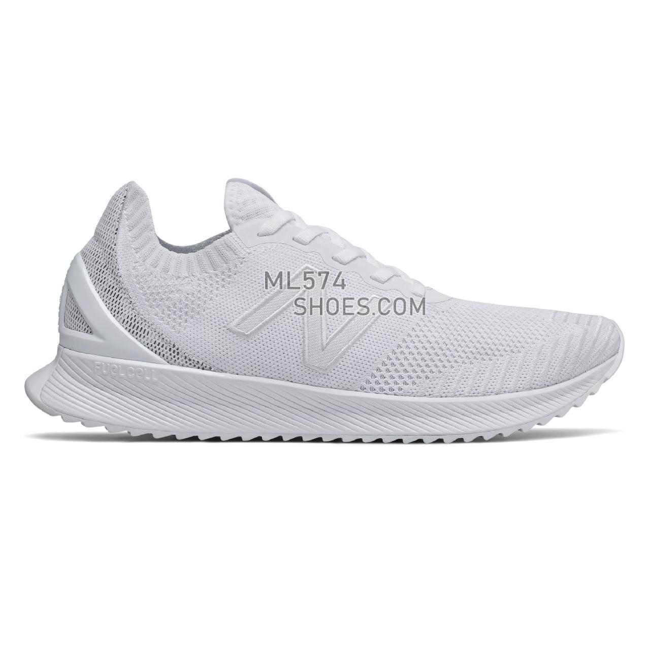 New Balance FuelCell Echo - Men's Fuelcell Sleek And LightWeight - White - MFCECCW