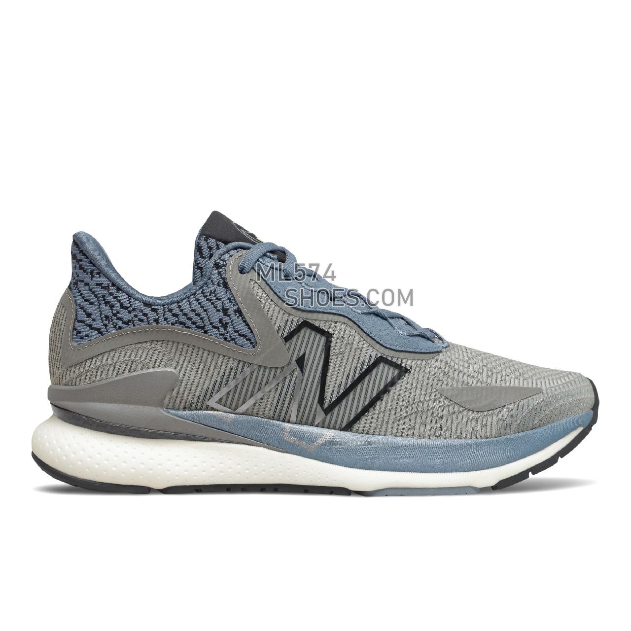 New Balance Lerato - Men's Fuelcell Sleek And LightWeight - Grey with Bleached Lime Glo - MLERAGG