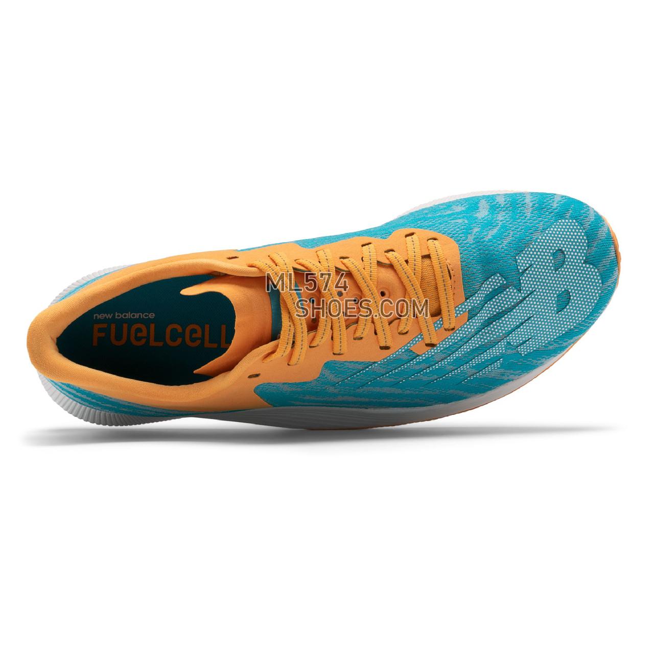 New Balance FuelCell TC - Men's Fuelcell Sleek And LightWeight - Virtual Sky with Habanero and Nb White - MRCXVH1
