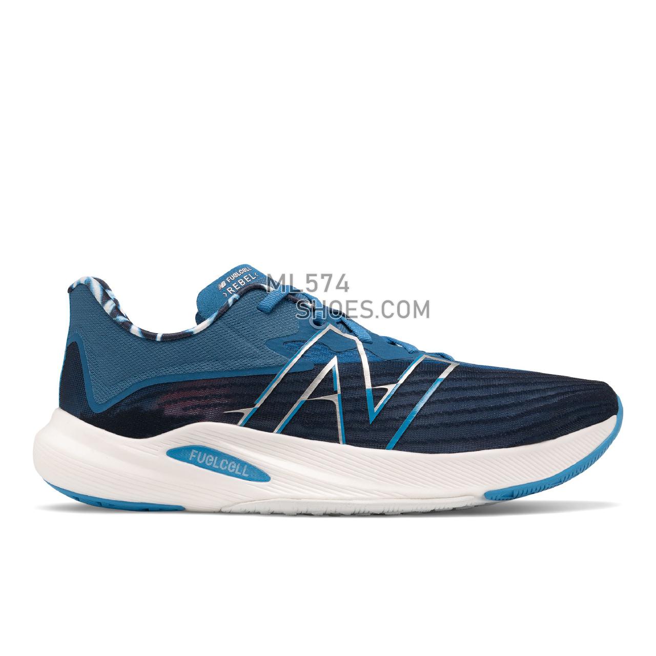 New Balance FuelCell Rebel v2 - Men's Fuelcell Sleek And LightWeight - Eclipse with Neo Flame - MFCXZ2