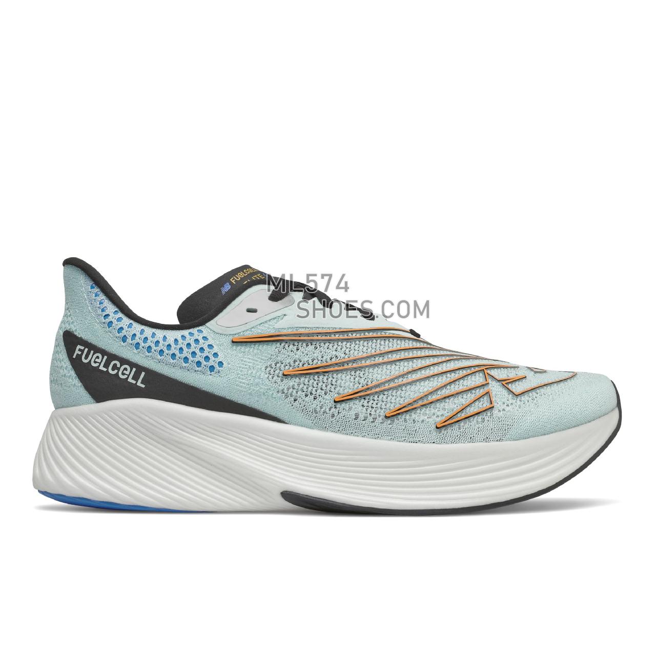 New Balance FuelCell RC Elite v2 - Men's Fuelcell Sleek And LightWeight - Pale Blue Chill with Deep Violet - MRCELSV2