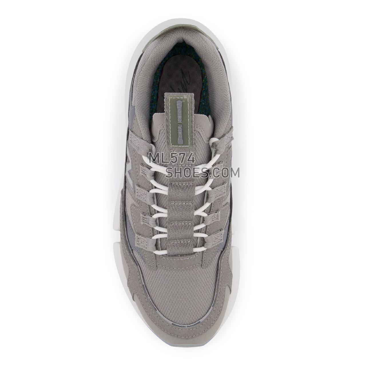 New Balance Vision Racer - Unisex Men's Women's Sport Style Sneakers - Team Away Grey with White - MSVRCJSD