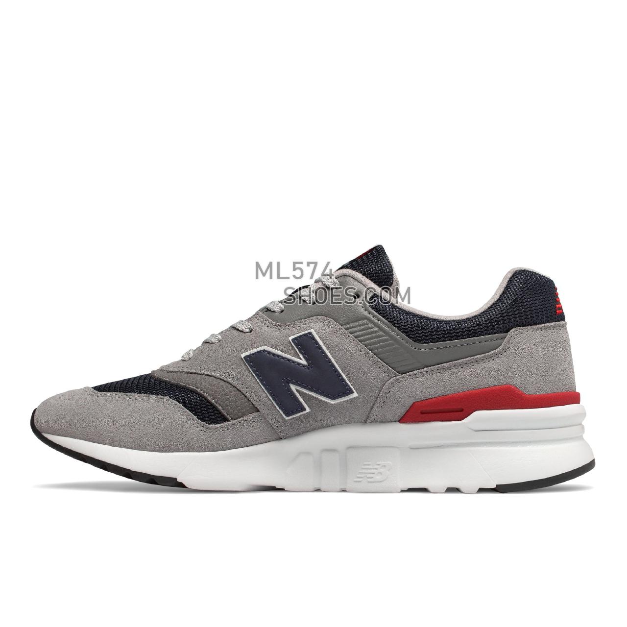 New Balance 997H - Men's Sport Style Sneakers - Team Away Grey with Pigment - CM997HCJ