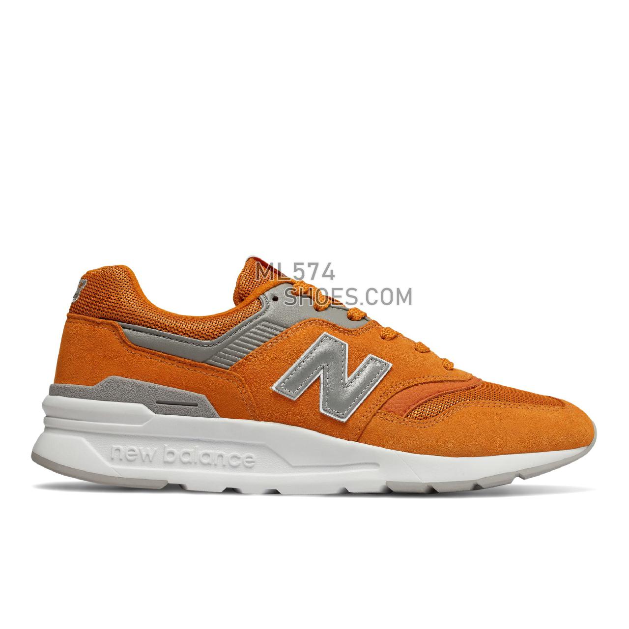 New Balance 997H - Men's Sport Style Sneakers - Desert Gold with Silver - CM997HCF