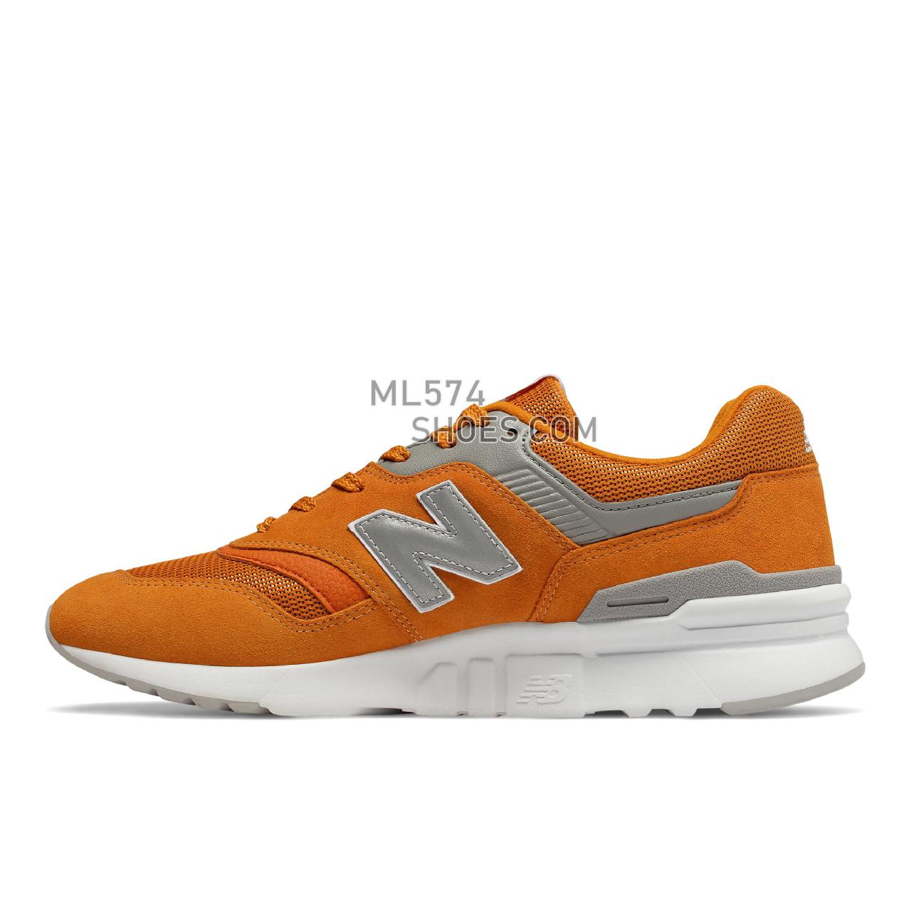 New Balance 997H - Men's Sport Style Sneakers - Desert Gold with Silver - CM997HCF