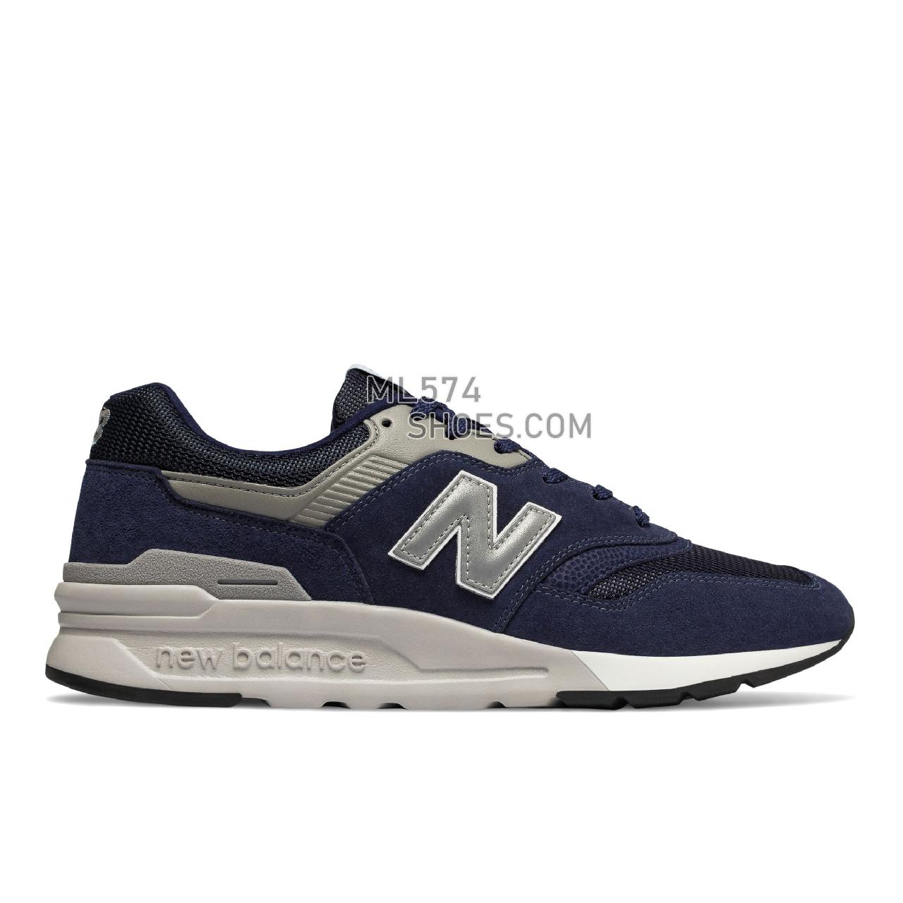 New Balance 997H - Men's Sport Style Sneakers - Pigment with Silver - CM997HCE