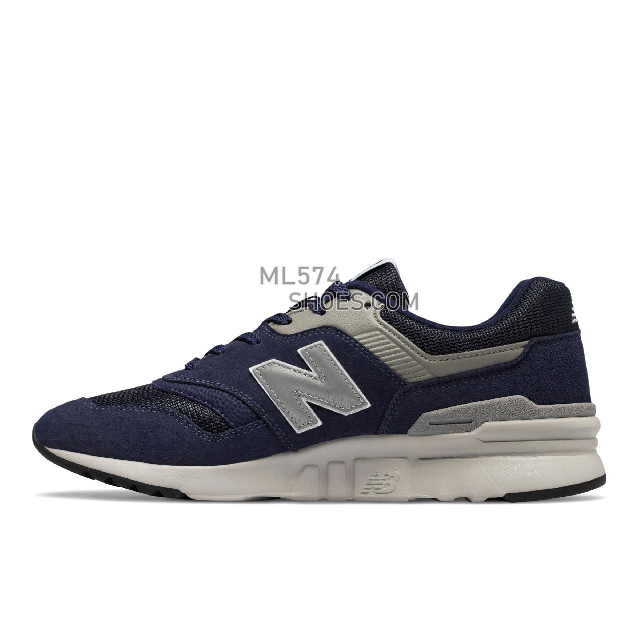 New Balance 997H - Men's Sport Style Sneakers - Pigment with Silver - CM997HCE