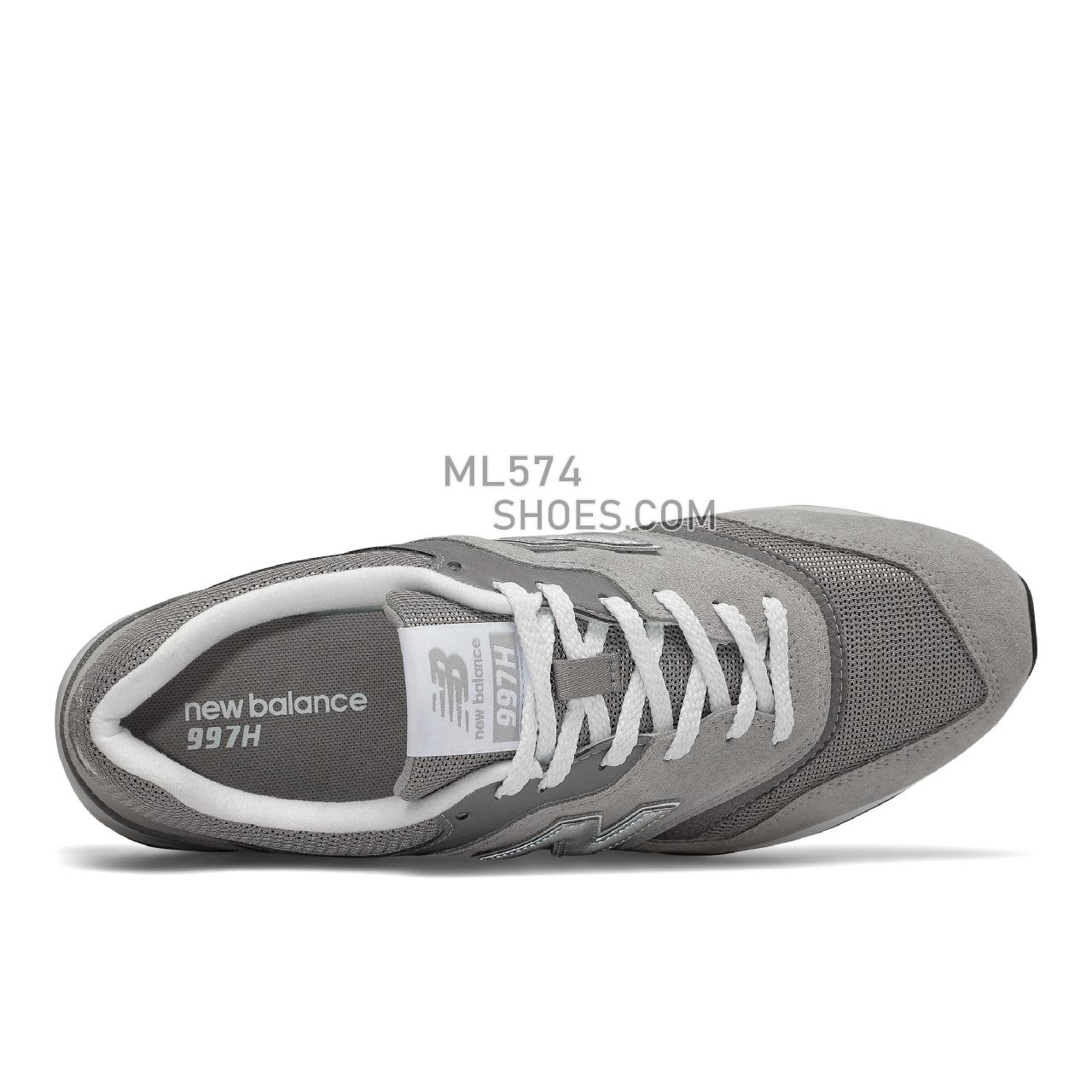 New Balance 997H - Men's Sport Style Sneakers - Marblehead with Silver - CM997HCA