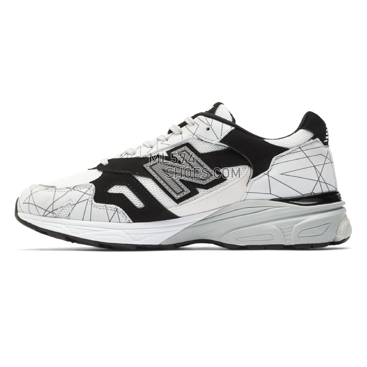 New Balance MADE in UK 920 - Men's Made in USA And UK Sneakers - Pale Gray with Black and White - M920PNU
