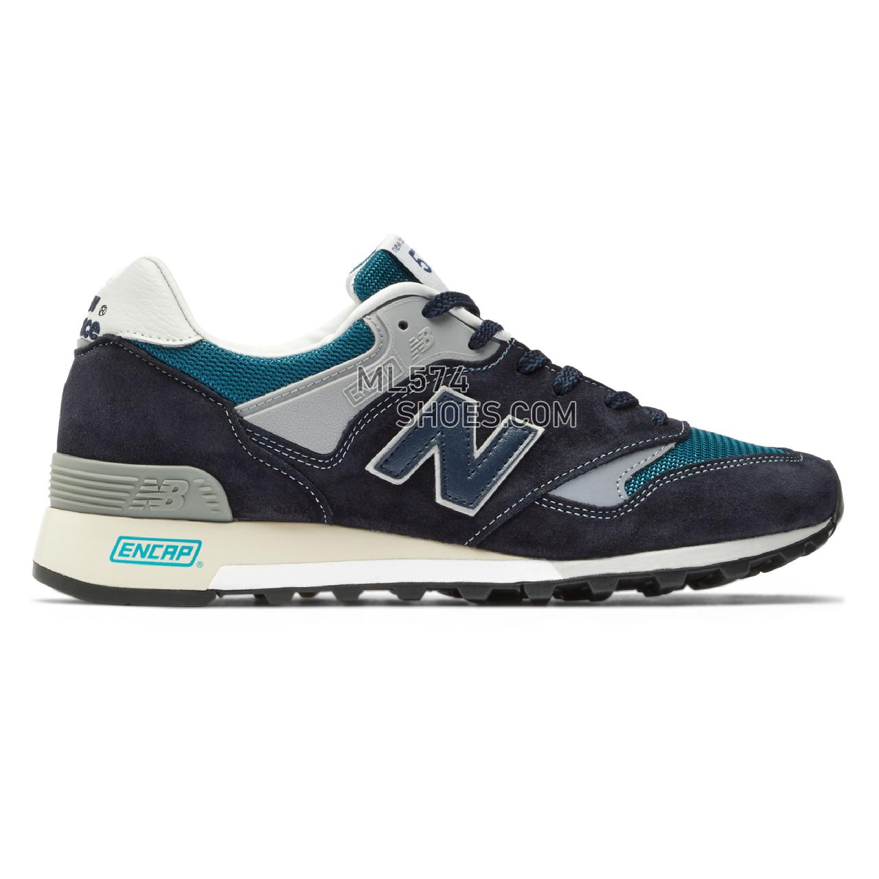 New Balance Made in UK 577 - Men's Made in USA And UK Sneakers - Navy with Grey - M577ORC