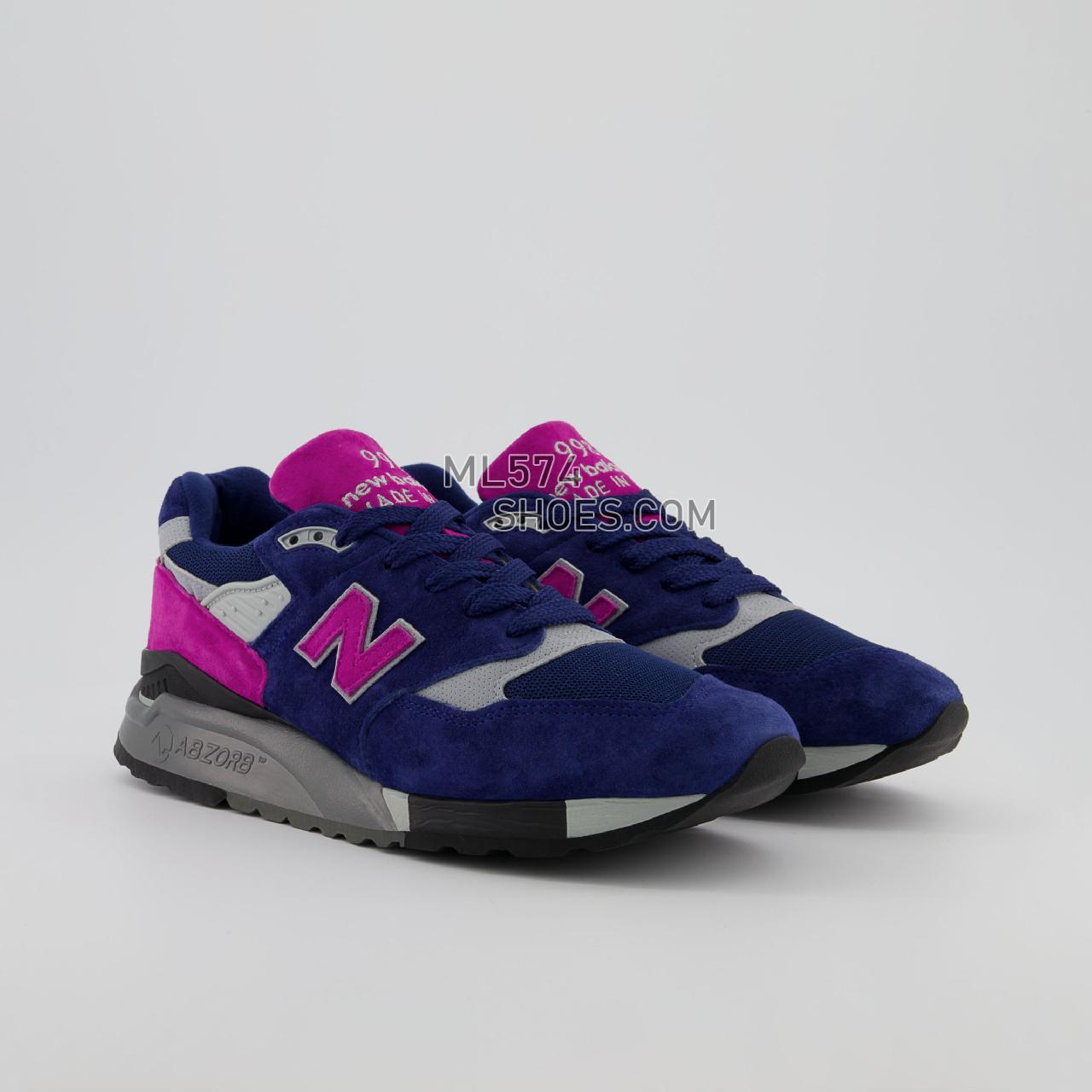 New Balance Made Responsibly 998 - Unisex Men's Women's Made in USA And UK Sneakers - Multi - US998MR