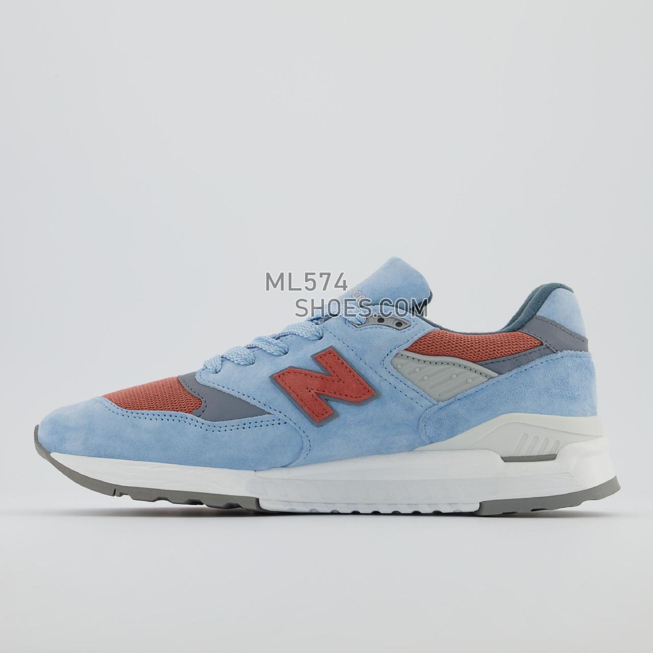 New Balance Made Responsibly 998 - Unisex Men's Women's Made in USA And UK Sneakers - Multi - US998MR