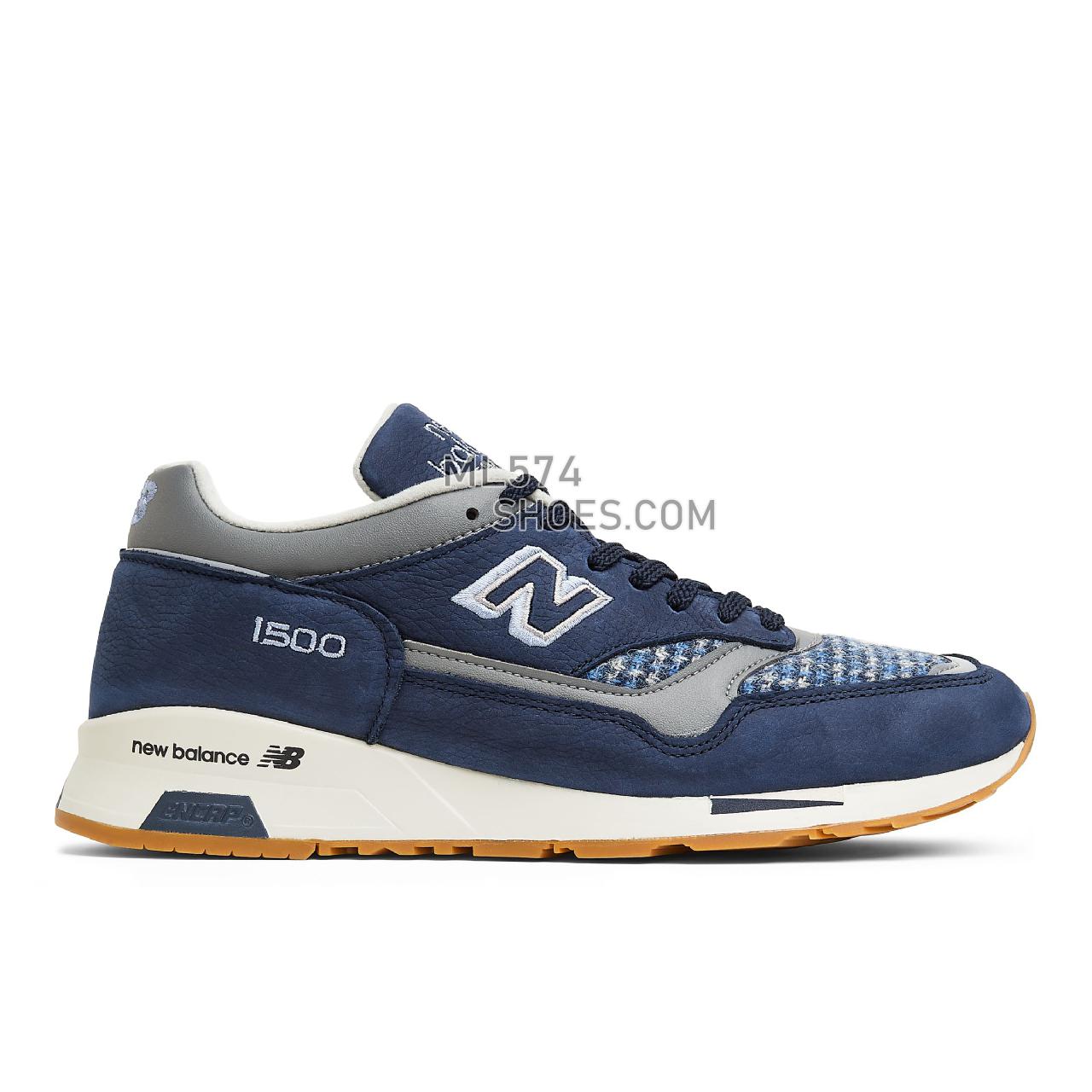 New Balance Made in UK 1500 - Men's Made in USA And UK Sneakers - Navy with Grey - M1500HT