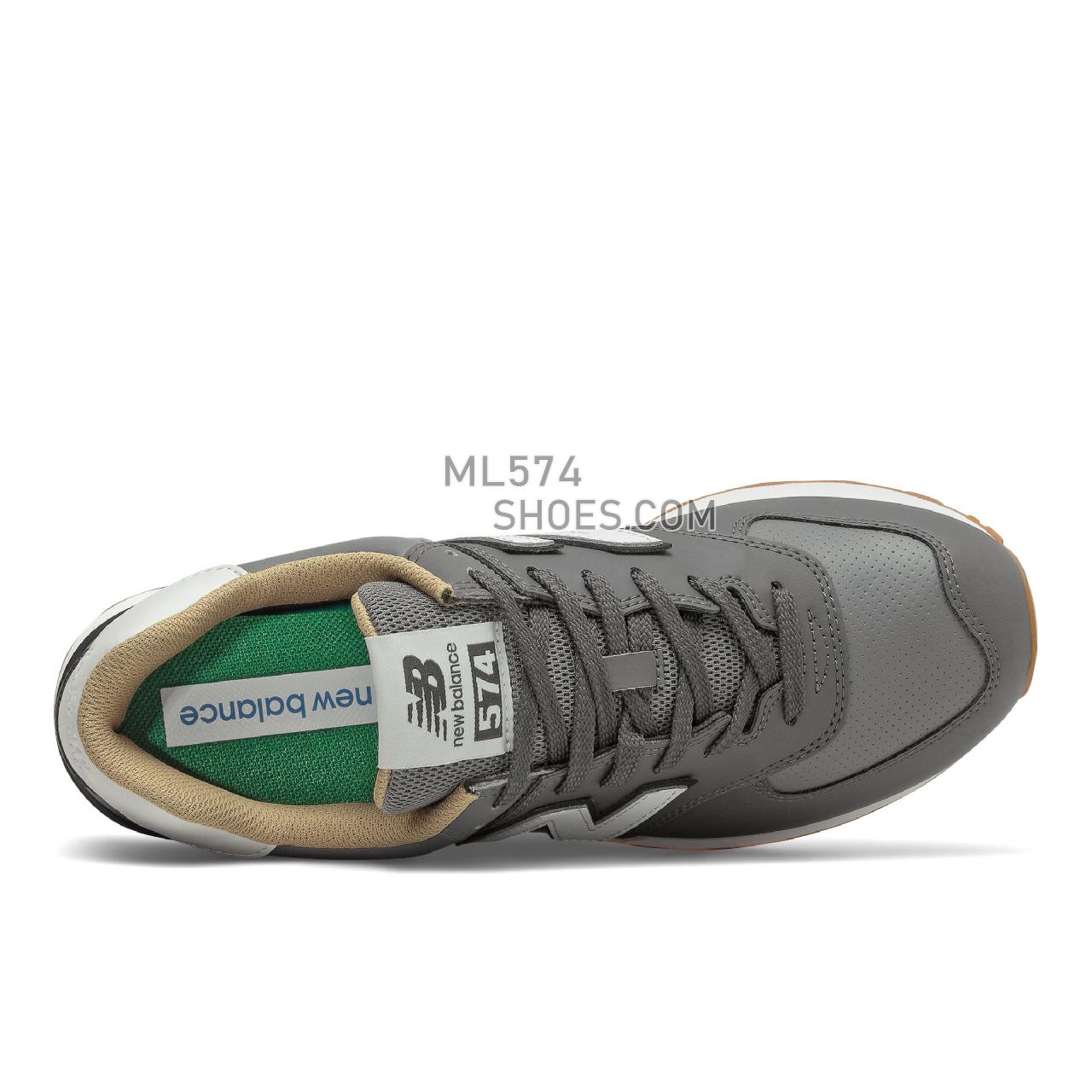 New Balance 574 - Unisex Men's Women's Classic Sneakers - Magnet with Castlerock - U574VR2