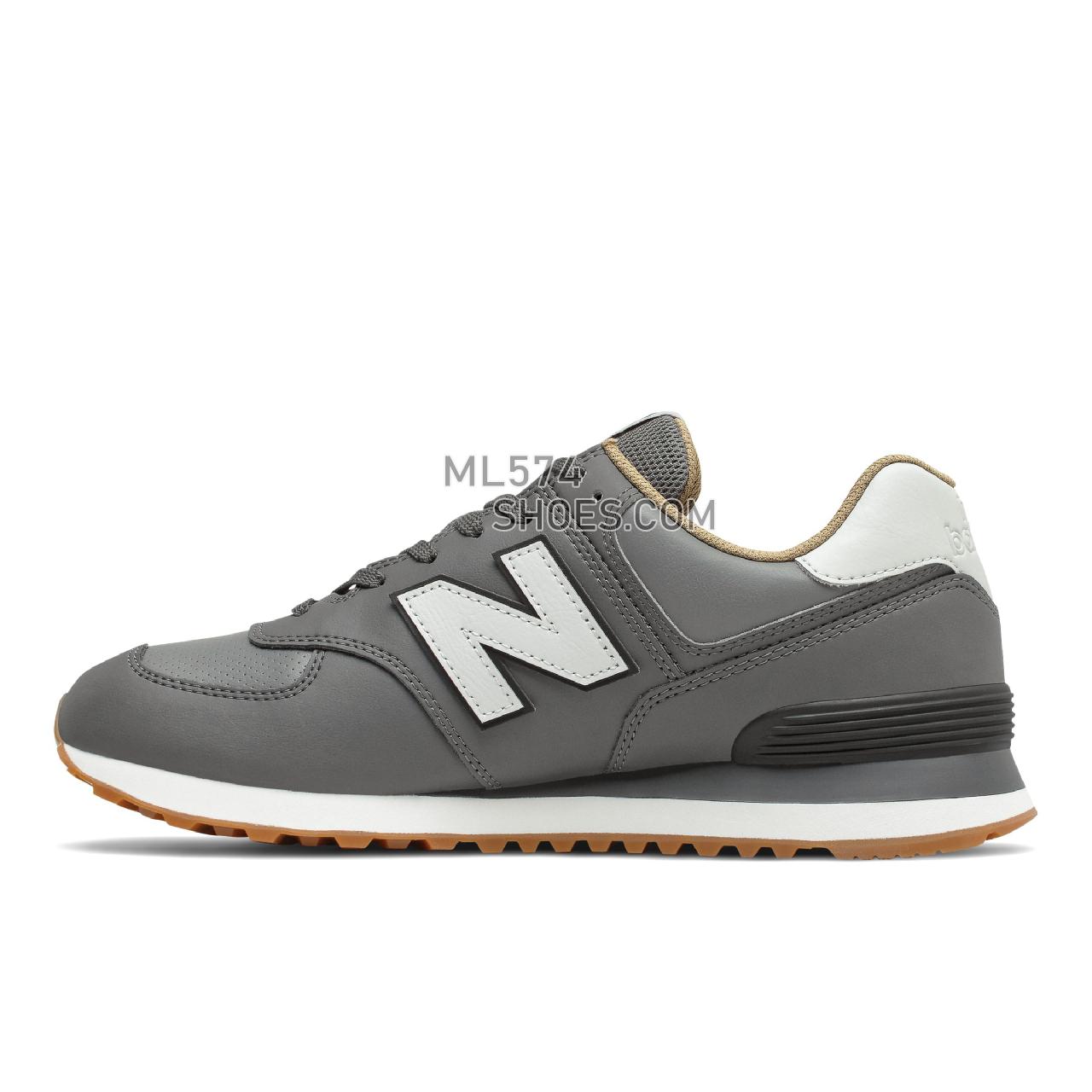 New Balance 574 - Unisex Men's Women's Classic Sneakers - Magnet with Castlerock - U574VR2