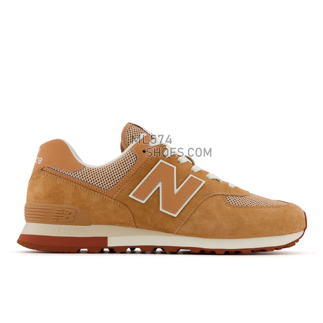 New Balance 574v2 - Men's Classic Sneakers - Caramel with Rust - ML574BT2