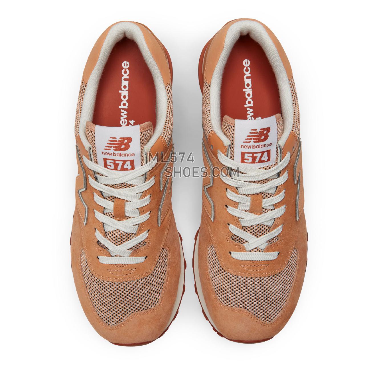 New Balance 574v2 - Men's Classic Sneakers - Caramel with Rust - ML574BT2