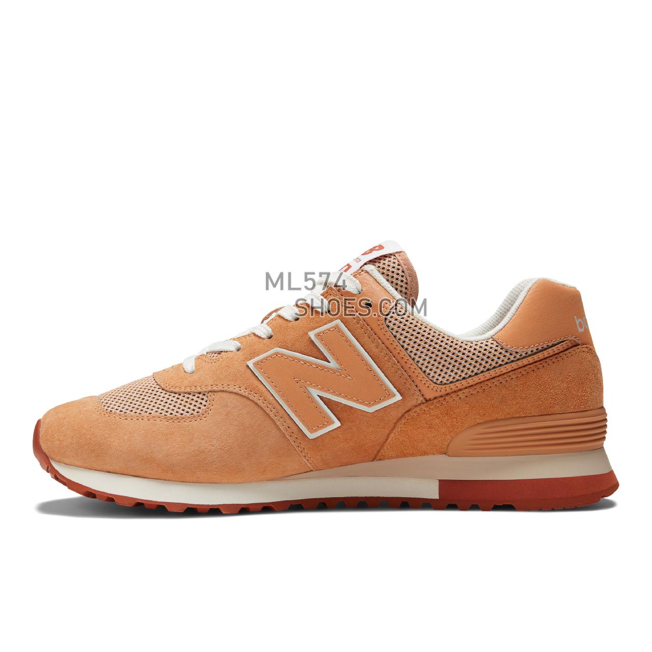 New Balance 574v2 - Men's Classic Sneakers - Caramel with Rust - ML574BT2