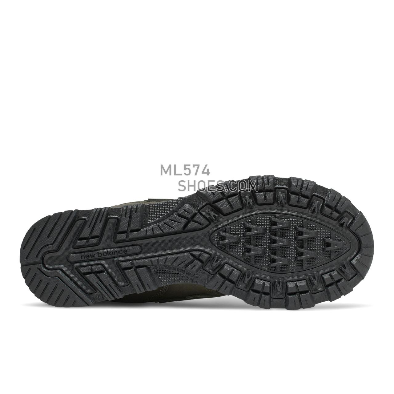New Balance MH574V1 - Men's Classic Sneakers - Black Olive with Moonbeam - MH574BG1