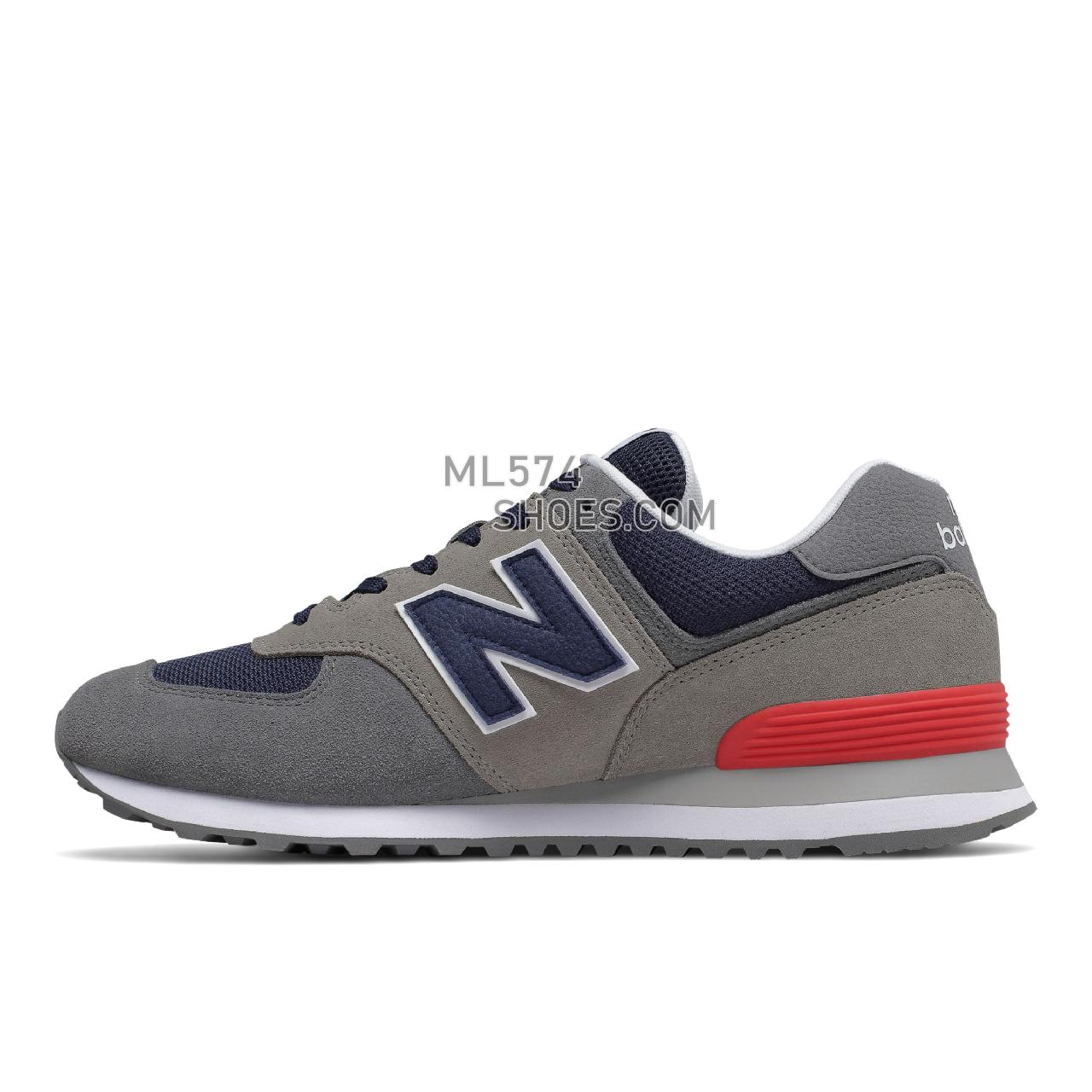 New Balance 574v2 - Men's Classic Sneakers - Marblehead with Pigment - ML574EAD