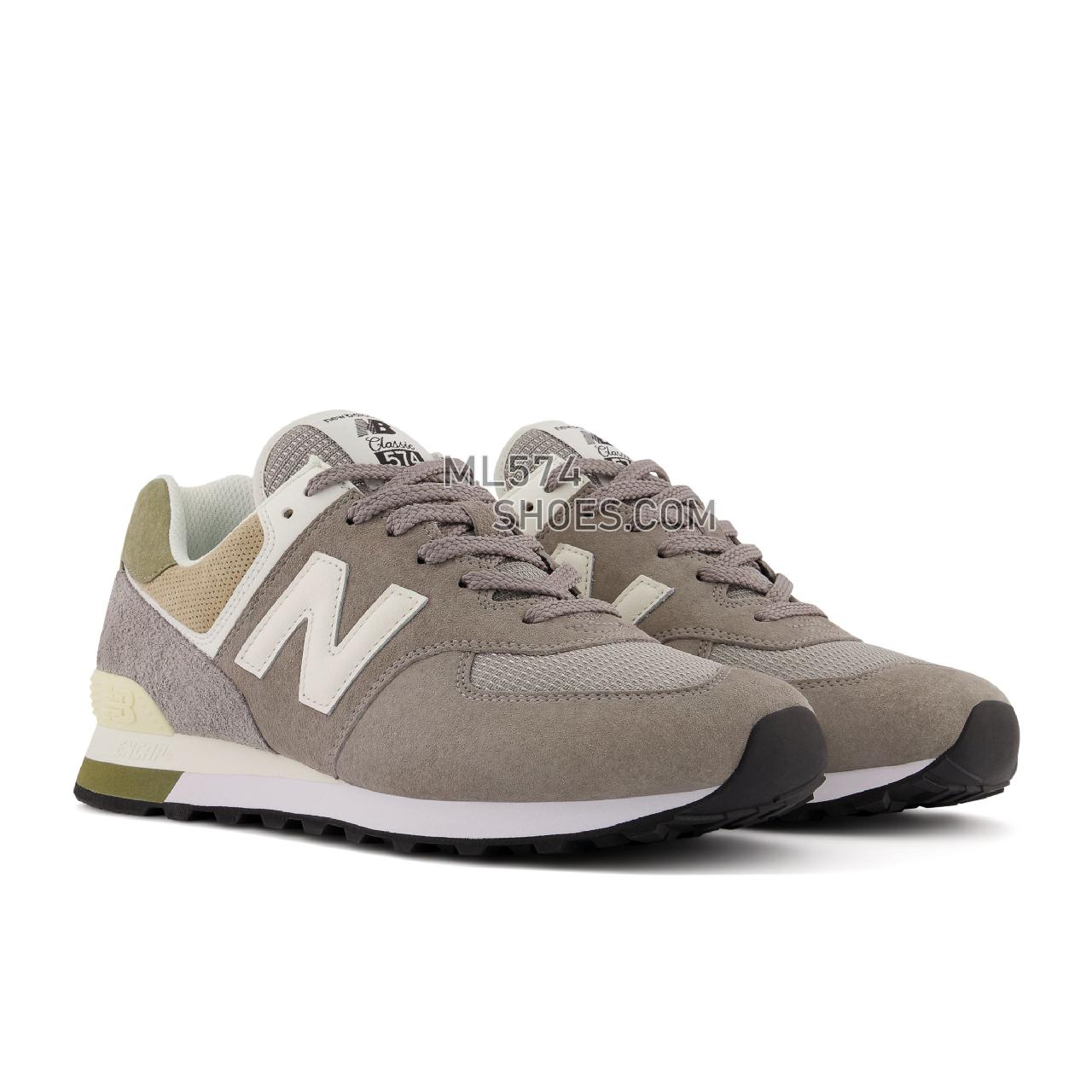 New Balance 574v2 - Men's Classic Sneakers - Marblehead with Incense - ML574TT2